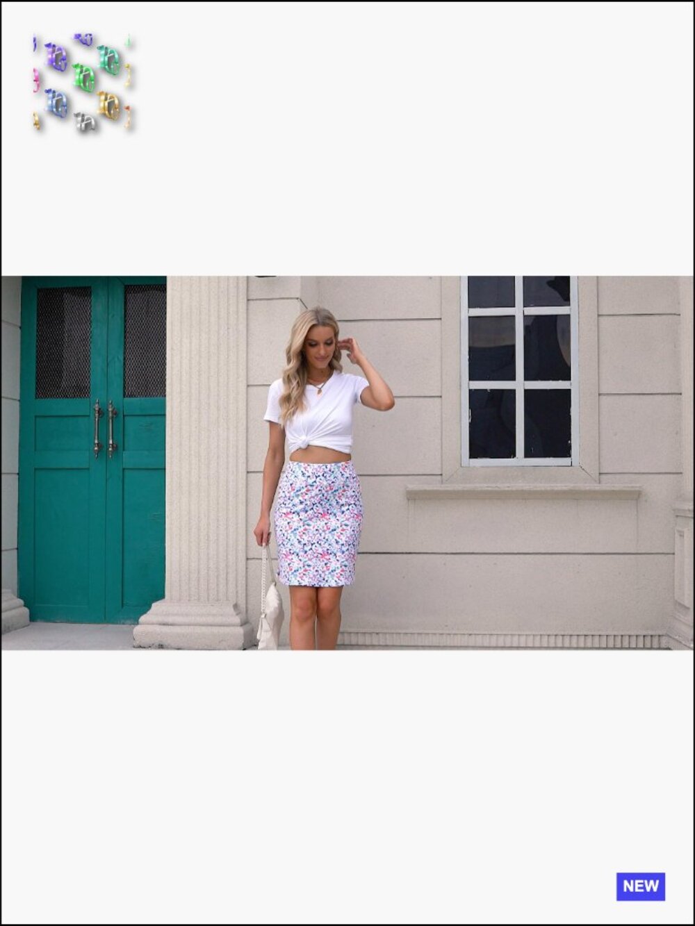 Knee Length Skort with Pockets Athletic Golf Tennis Workout Skirt High Waisted - Picture 7 of 7